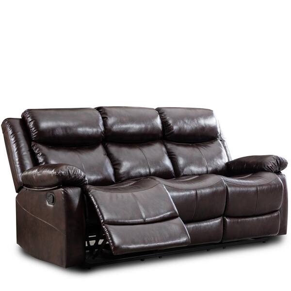 burrell 3 seater manual recliner