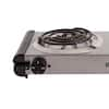 IMUSA Stainless Steel Electric Double Burner - Silver - 8784806