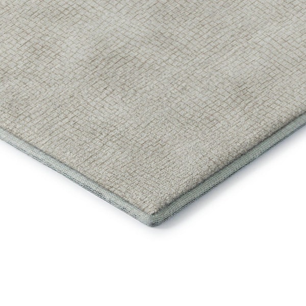 Mayfield Premium Machine Washable Abstract AMF1058 Beige 8 ft. x 10 ft. Area Rug