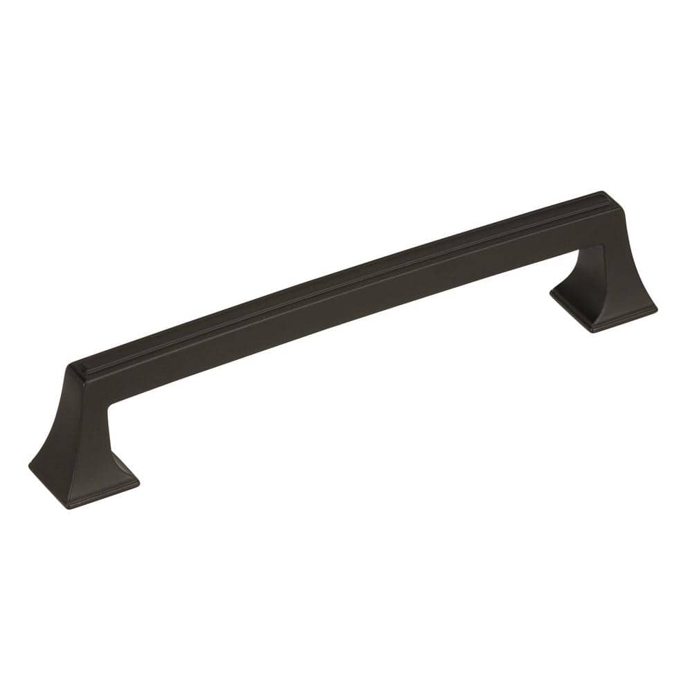 Mulholland 6-5/16 in. (160mm) Traditional Black Bronze Arch Cabinet Pull