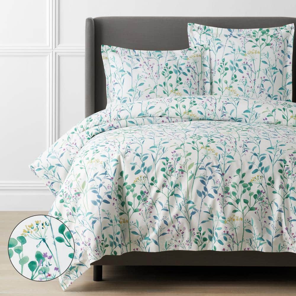 The Company Store Legends Hotel Spring Floral Vine WrinkleFree Sateen