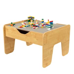 Activity Play Table in Gray and Natural