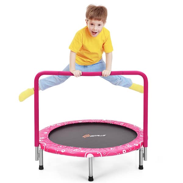 Small Trampoline Hello Kitty Mini Trampoline, Indoor For Kids