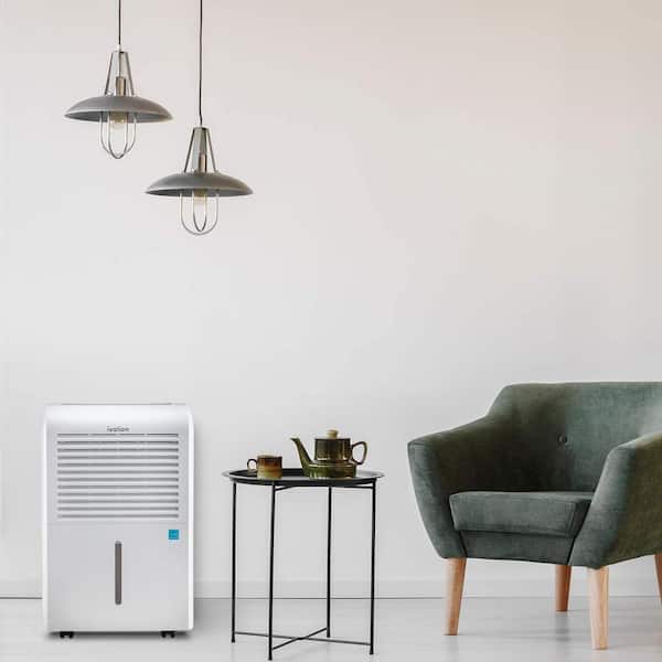 Ivation IVADH50PWP2 50 Pint Energy Star Dehumidifier with Pump and Hose Connector - 2