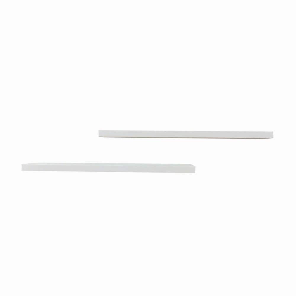 True Floating 5.5 in. x 36 in. x 2 in. White Pine Floating Decorative Wall 