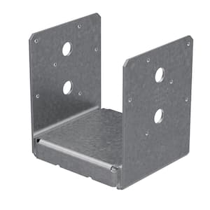 ABU ZMAX Galvanized Adjustable Standoff Post Base for 6x6 Nominal Lumber