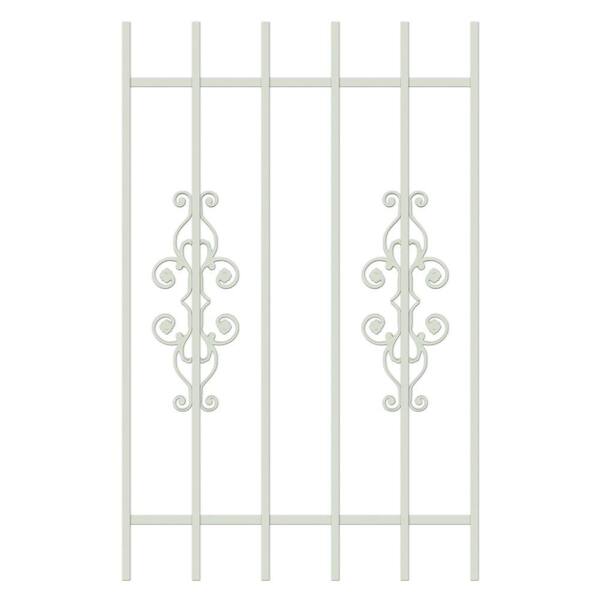 Unique Home Designs La Entrada 30 in. x 48 in. Almond 6-Bar Window Guard-DISCONTINUED