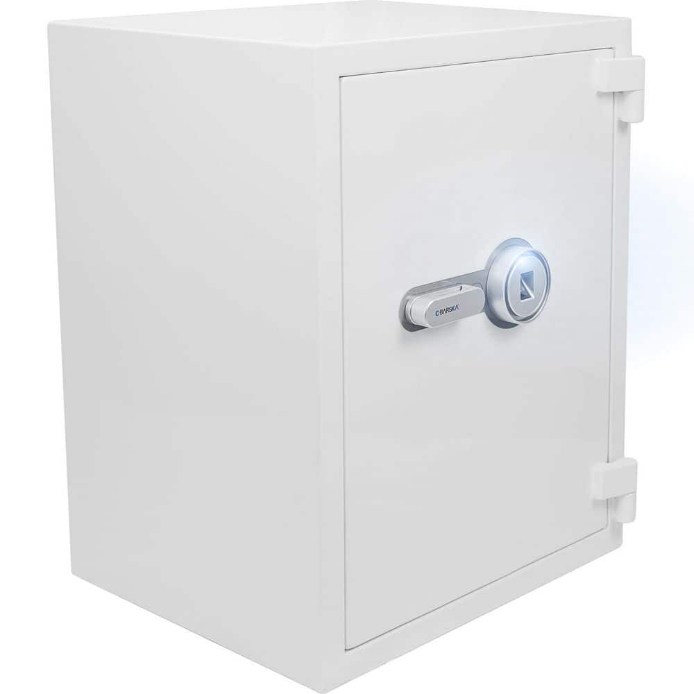 4.48 cu. ft Biometric Fireproof Security Safe, White price history on PriceWatchPro