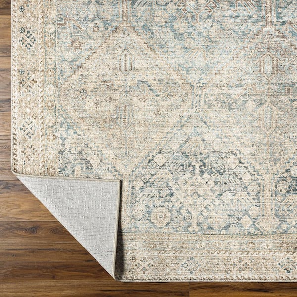 Becki Owens Marlene Light Green/Beige Medallion 8 ft. x 10 ft. Indoor Area Rug