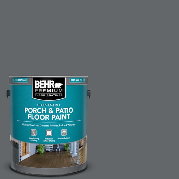 BEHR PREMIUM 1 gal. #PFC-65 Flat Top Gloss Enamel Interior/Exterior Porch and Patio Floor Paint