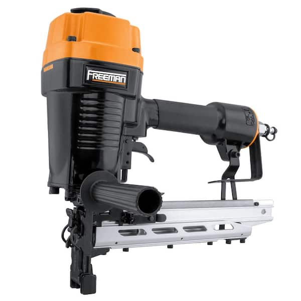 Freeman Complete Pneumatic Framing and Finishing Nailer and Stapler Kit  with Bags and Fasteners (9-Piece) P9PCK - The Home Depot
