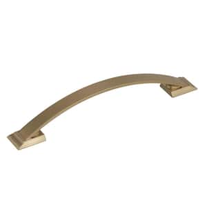 Candler 6-5/16 in (160 mm) Golden Champagne Drawer Pull