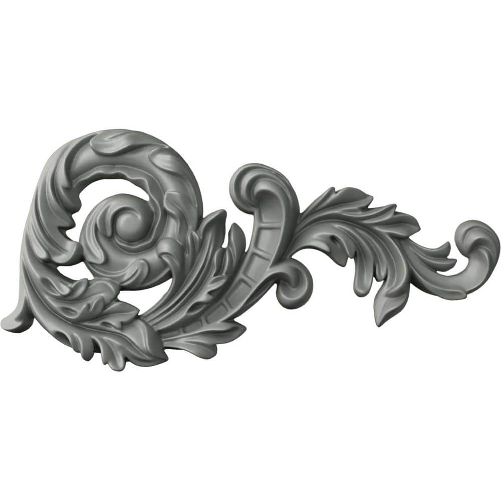 Primed White Polyurethane Right Applique Onlay