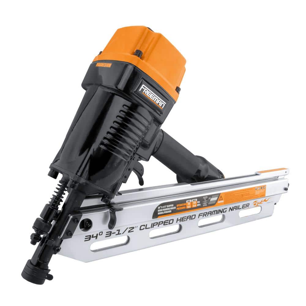 Details about   Framing Nailer 34 Degree 3-1/2" Clipped-Head Strip  SFR3490 New 