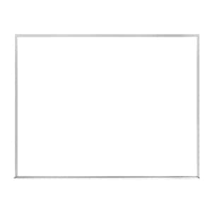 2 in. H x 3 in. W Non-Magnetic Whiteboard with Aluminum Frame