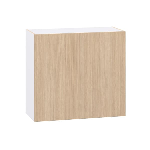 Timberline 33 in. W x 14.75 in. D x 30 in. H Assembled Shaker Wall Kitchen Cabinet in Mojavi Oak