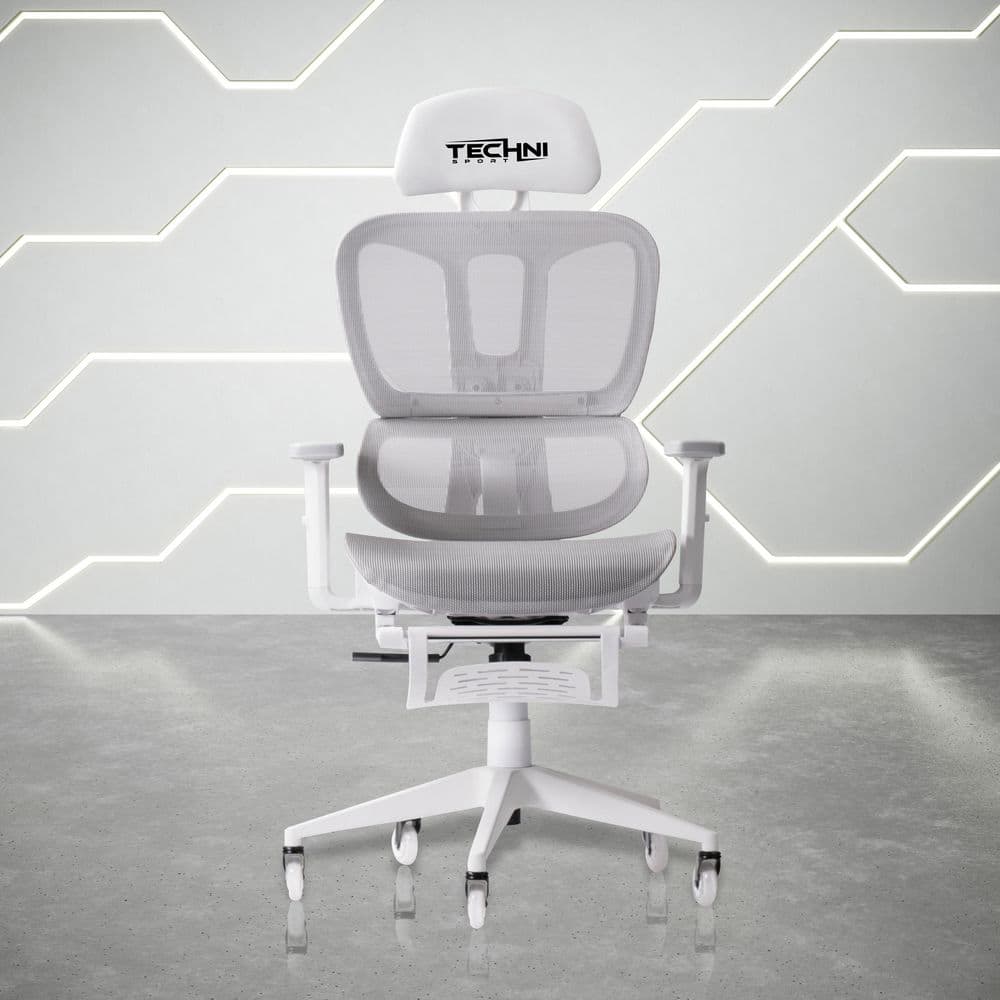 Airflex2.0 Mesh Reclining Gaming Chair in White with Height-Adjustable Arms price history on PriceWatchPro