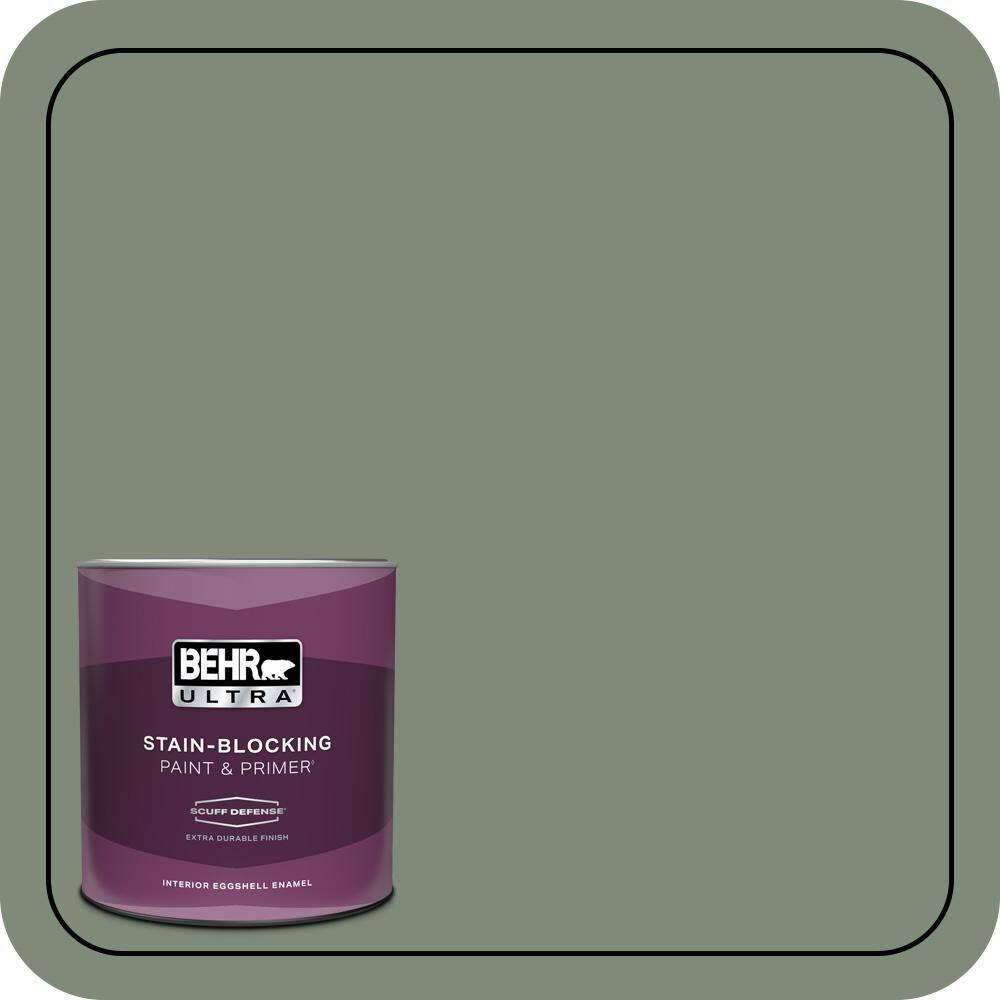 1 qt. #N400-5 Thai Basil Extra Durable Eggshell Enamel Interior Paint & Primer price history on PriceWatchPro