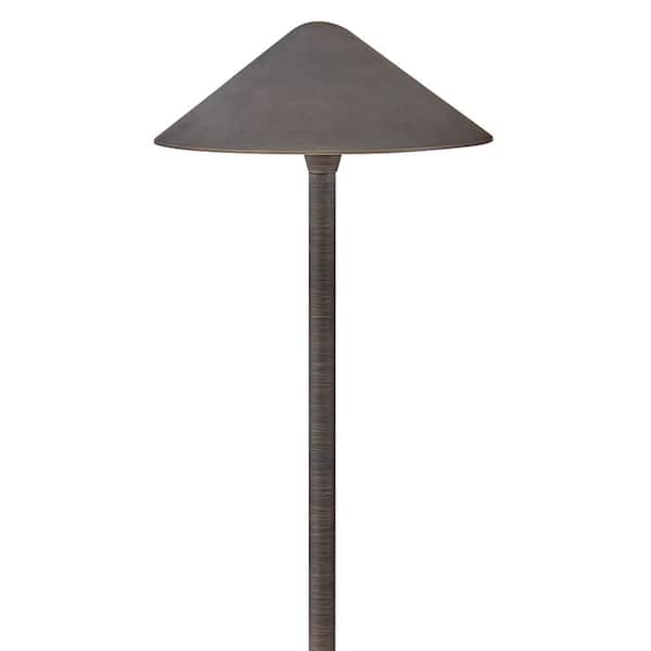 Hardy Island Lg. Standard Path Light Low Voltage Matte Bronze Weather Resistant Path Light with LED Bulb