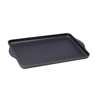 Lodge 11.5 x 7.75 in. Rectangular Cast Iron Griddle LSCP3 - The Home Depot