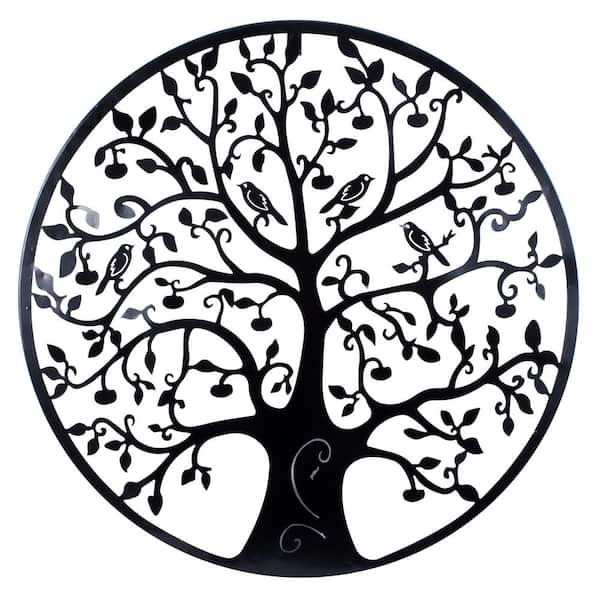 Southern Patio Metal Outdoor Tree of Life Wall Art