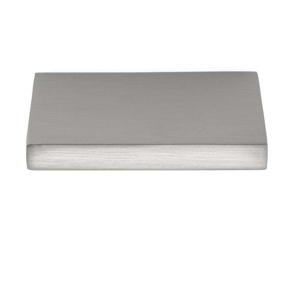 Ethan Brushed Nickel Rectangular Finger Pull with Mounting Hardware