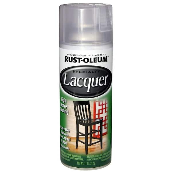 Rust-Oleum Specialty 11 oz. Gloss Clear Lacquer Spray (6-Pack)