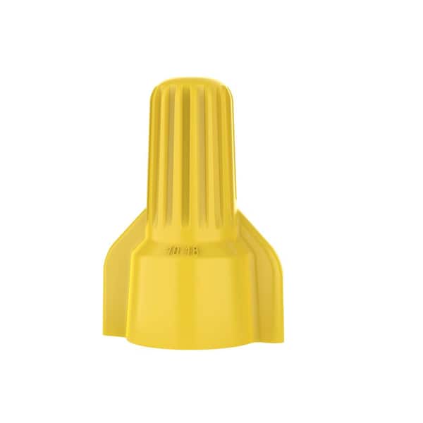 WingTwist Wire Connector, Yellow, Bag of 500