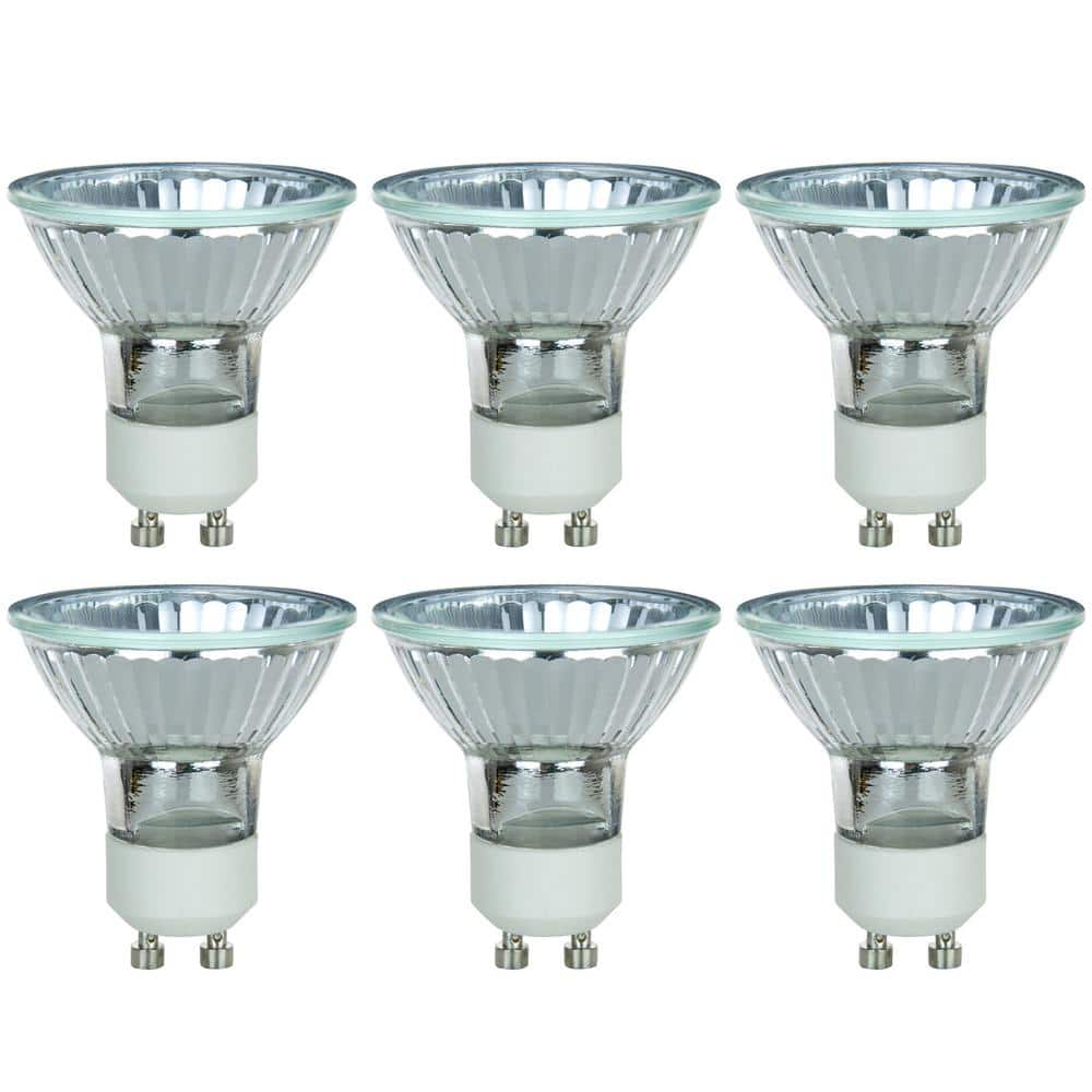 GU10 Halogen Light Bulbs(6 Pack)Spotlight 25W40W 50W(C Class)2 Pin