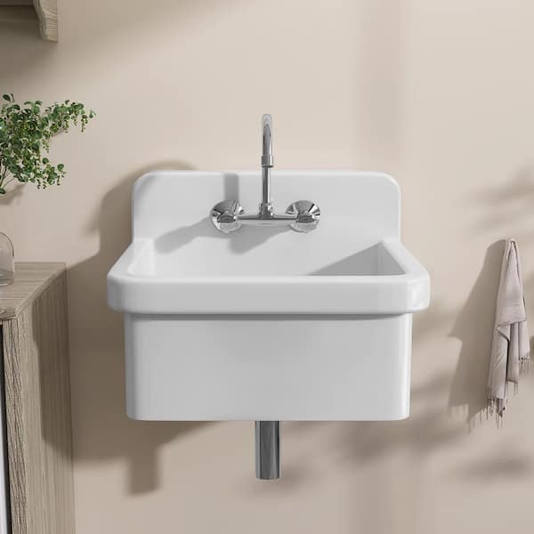 Zeafive High Back 10 Gal. 24 in. W x 20 in. D x 17 in. H Wall