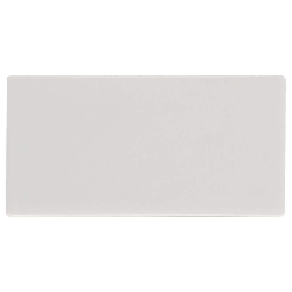 Delphi Subway Glacier White 3 in. x 0.39 in. Crackled Glass Tile Sample price history on PriceWatchPro