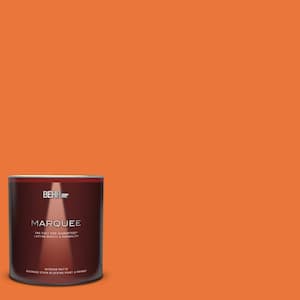 1 qt. Home Decorators Collection #HDC-MD-27 Tart Orange Matte Interior  Paint & Primer