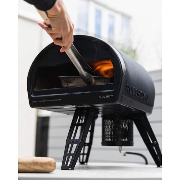 GOZNEY Roccbox Propane Outdoor Pizza Oven 12 in. Black GRPBKUS1615
