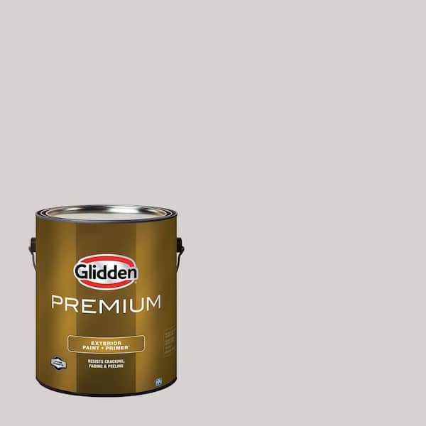 Glidden Premium 1 gal. #PPG1003-2 Balanced Semi-Gloss Exterior Latex Paint