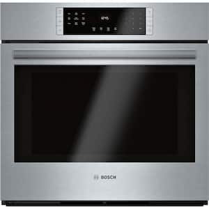 800 Series 30 in. Single Electric Wall Oven with European Convection Self-Cleaning in Stainless Steel