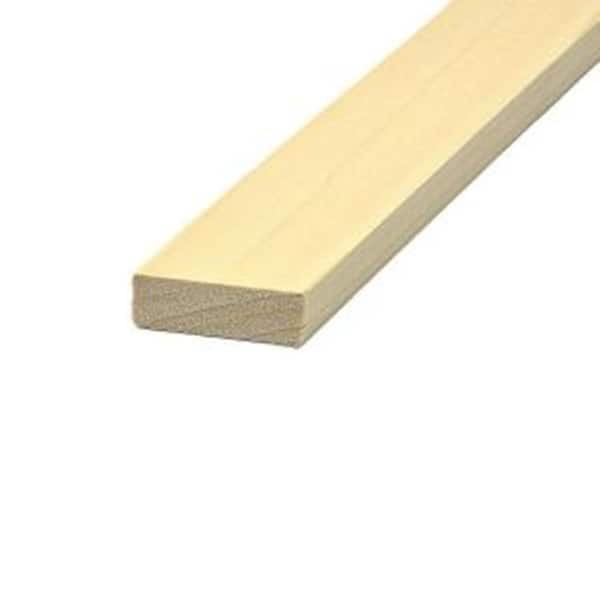 Poplar Board (Common: 1 in. x 3 in. x R/L; Actual: 0.75 in. x 2.5 in. x R/L)