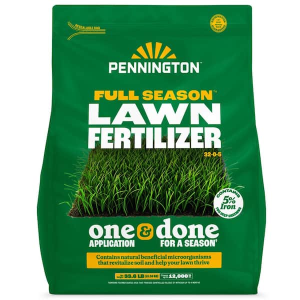 33.6 lbs. 12,000 sq. ft. Full Season Lawn Fertilizer Granules 32-0-5