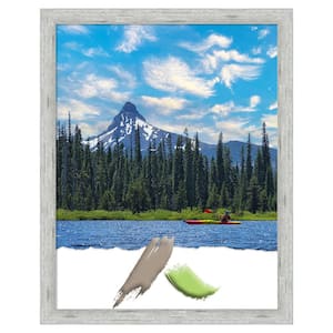Imprint Silver Wood Picture Frame Opening Size 11 x 14 in.