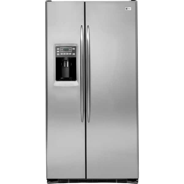 GE Profile 24.6 cu. ft. Side by Side Refrigerator in Stainless Steel, Counter Depth