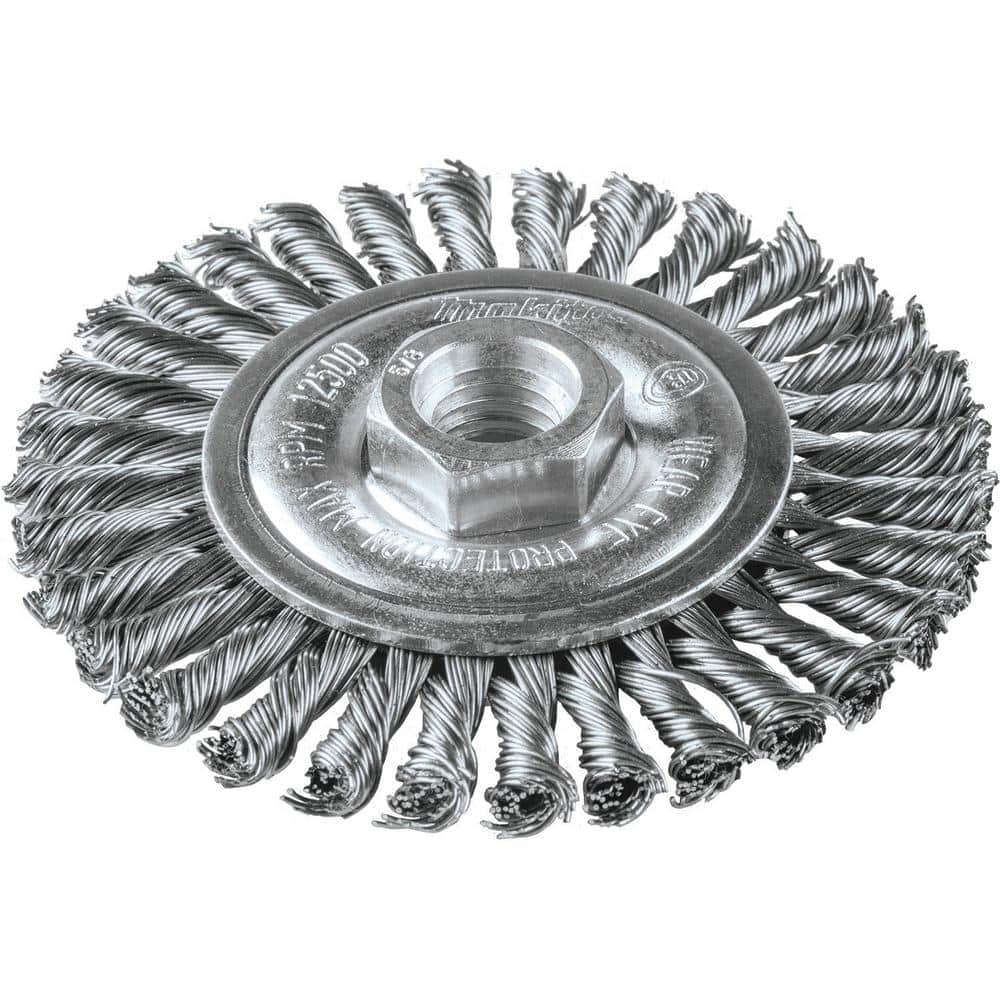 4 in. x 5/8 in.-11 Stainless Stringer Bead Twist Wire Wheel price history on PriceWatchPro