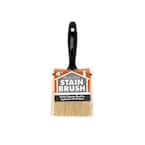 4 in. Oil and Stain Polyester Bristle Brush