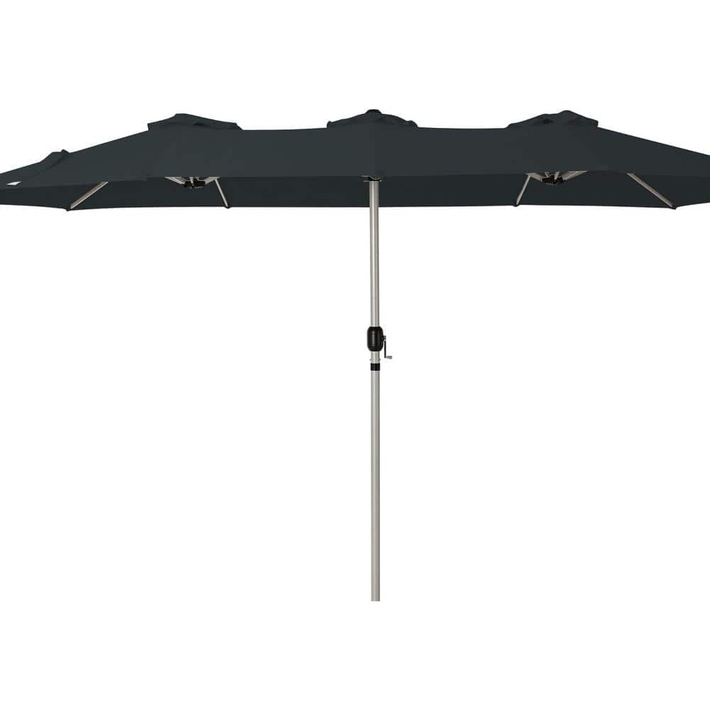 JEAREY 181 in. x 102 in. Dodecagon DoubleSided Market Patio Umbrella