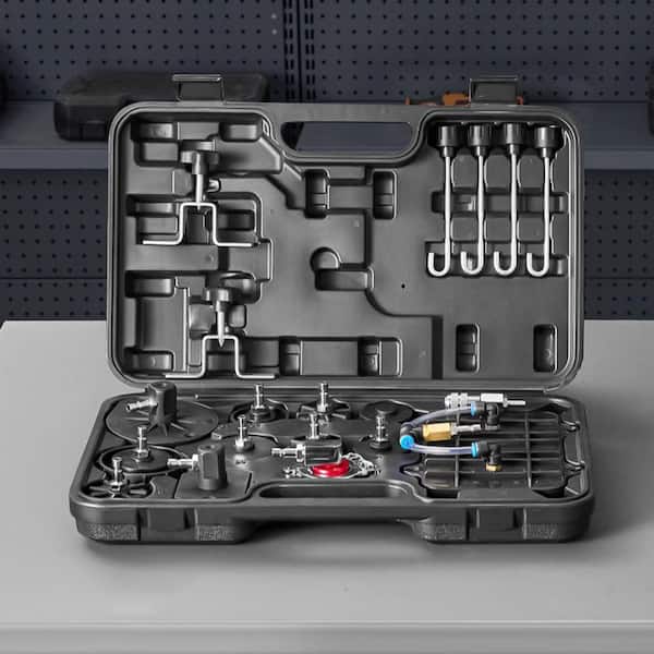 Brake Master Bleeder Kit,12 Pcs, Professional Brake Bleeder Adapter Set with Kit & Handle, Durable Brake Bleeder Adapter