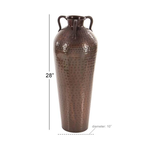 PB♛HM5679 Handgefertigte Bronze mit Porzellan Vase Kerzenständer 