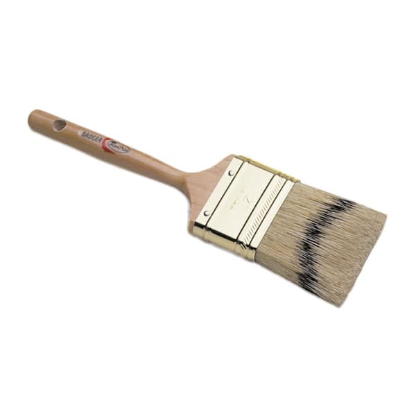 Badger Fine Finish Natural Bristle Paint Brush - 2 in. 10031 - The Home  Depot