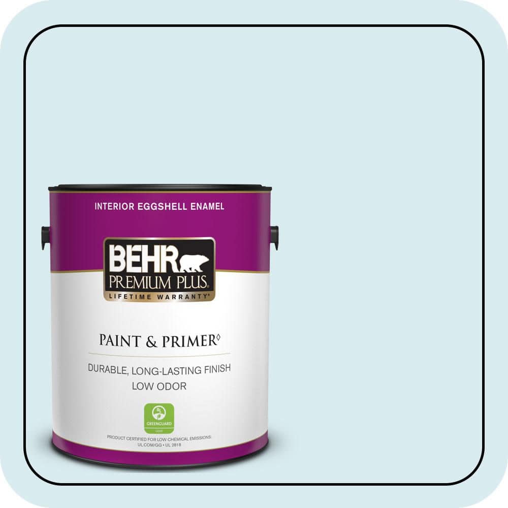 1 gal. #540A-1 Frost Wind Eggshell Enamel Low Odor Interior Paint & Primer price history on PriceWatchPro