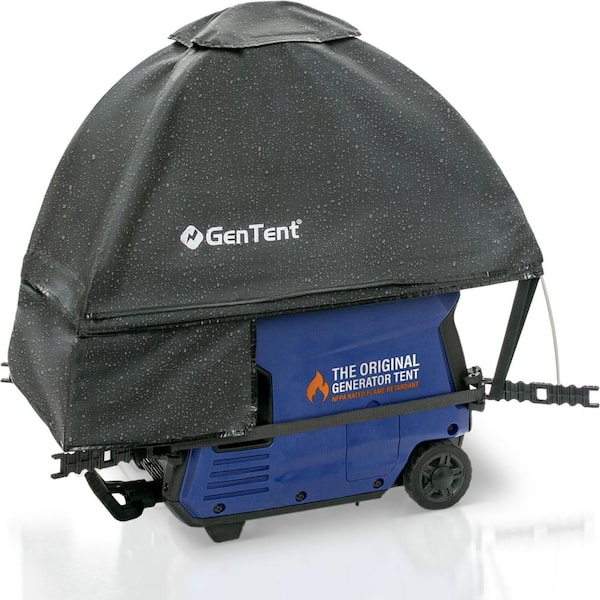 Generator Running Cover - Inverter Kit (Standard, Black) - for Fully Encased Inverter Generators