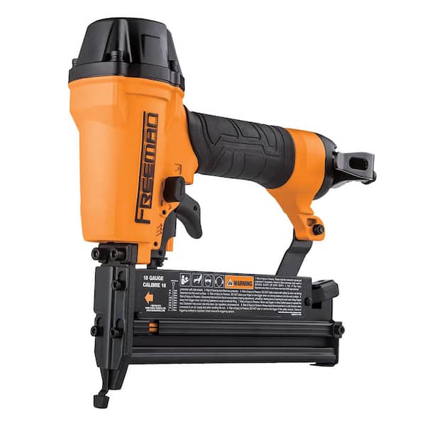Freeman 2nd Generation Pneumatic 3-in-1 16 and 18 Gauge 2 in. Finish Nailer / Stapler with Belt Hook and 1/4 in. Air Connector