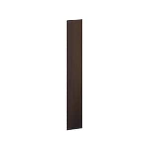 14 in. H W x 0.63 in. D x 96 in. H Lincoln Brown Pantry End Panel