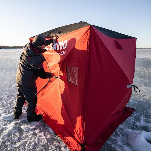 Eskimo Quickfish 3i Insulated Ice Shelter 69445 - The Home Depot